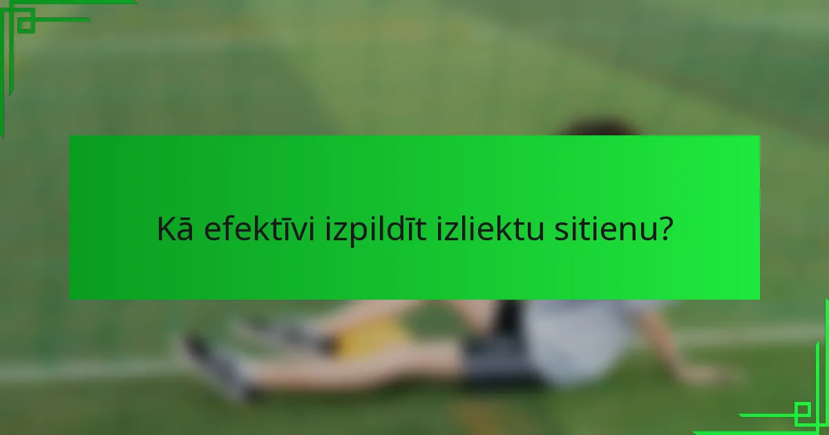 Kā efektīvi izpildīt izliektu sitienu?